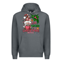 Rock Pink Christmas hot cocoa and christmas movies Premium Hoodie - NancyCooperArtShop