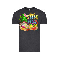 Summer Vibes Gnome Tbw Vintage Tee | Teevron