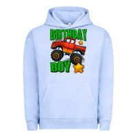 Pigment Grape Ice birthday boy monster truck Urban Hoodie - Jasminsmagicworld