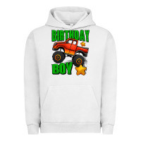 Pigment Lunar Rock birthday boy monster truck Urban Hoodie - Jasminsmagicworld