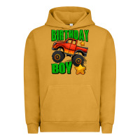 Pigment Peanut Butter birthday boy monster truck Urban Hoodie - Jasminsmagicworld