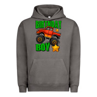 Pigment Tornado birthday boy monster truck Urban Hoodie - Jasminsmagicworld