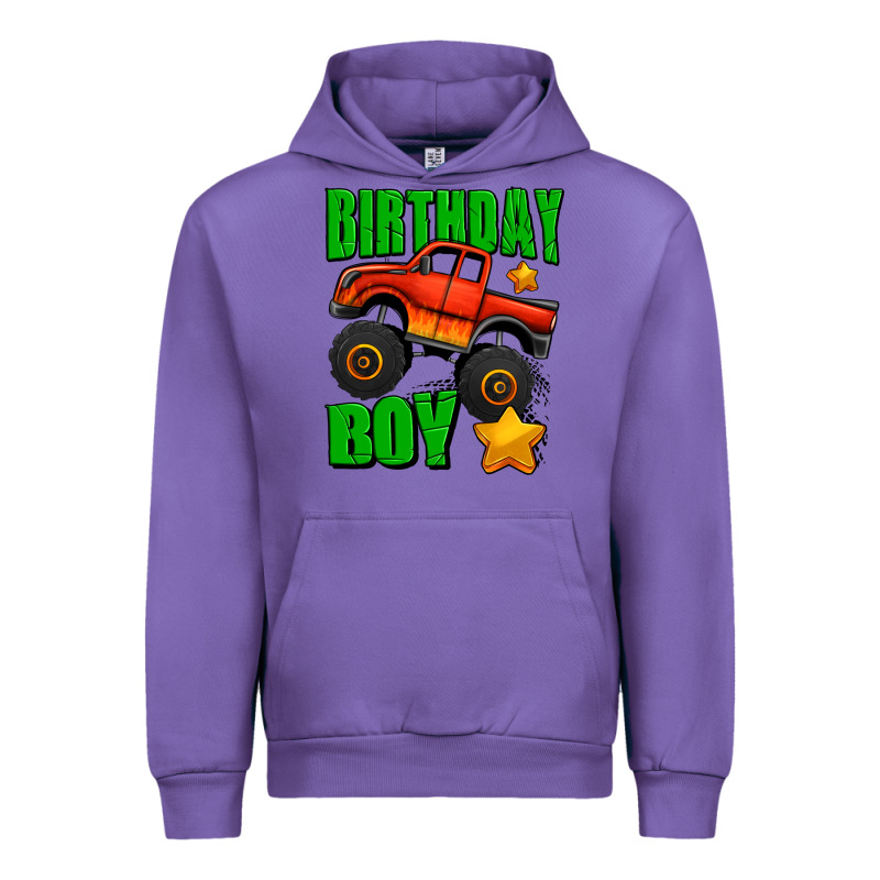 Birthday Boy Monster Truck Urban Hoodie by Jasminsmagicworld | Teevron