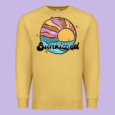 Sunkissed Premium Sweatshirt Designed By Maliassmallbusiness