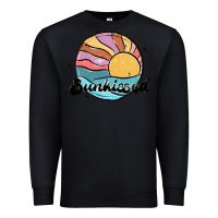 Black sunkissed Premium Sweatshirt - MaliasSmallBusiness