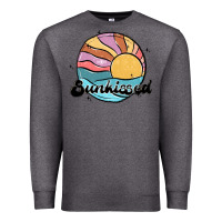 Charcoal Heather sunkissed Premium Sweatshirt - MaliasSmallBusiness