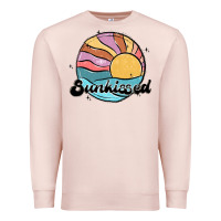 Pale Pink sunkissed Premium Sweatshirt - MaliasSmallBusiness