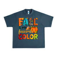 Midnight Navy fall is my favorite color Urban Heavy Tee - Zillion Design Studio
