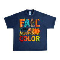 Navy fall is my favorite color Urban Heavy Tee - Zillion Design Studio