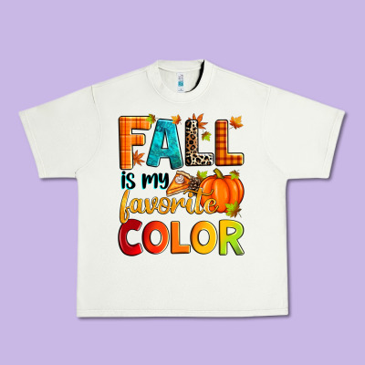 Fall Is My Favorite Color Urban Heavy Tee Designed By Zillion Design Studio