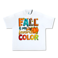 White fall is my favorite color Urban Heavy Tee - Zillion Design Studio