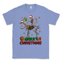 Colony Blue merry christmas deer skeleton Classic Tee - FaDigitalArtStudio