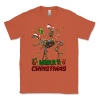 Copper merry christmas deer skeleton Classic Tee - FaDigitalArtStudio
