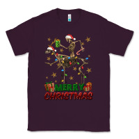 Plum merry christmas deer skeleton Classic Tee - FaDigitalArtStudio