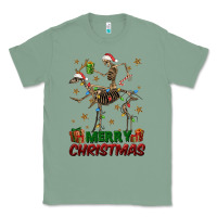 Sage merry christmas deer skeleton Classic Tee - FaDigitalArtStudio