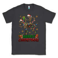 Smoke merry christmas deer skeleton Classic Tee - FaDigitalArtStudio