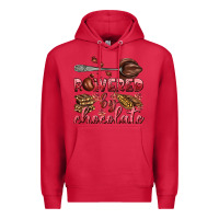 Cardinal powered by chocolate Premium Hoodie - AdoDesignShop
