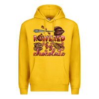 Lemon powered by chocolate Premium Hoodie - AdoDesignShop