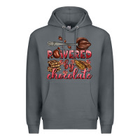 Rock powered by chocolate Premium Hoodie - AdoDesignShop