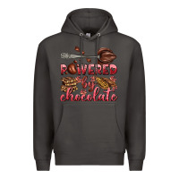 Smoke powered by chocolate Premium Hoodie - AdoDesignShop