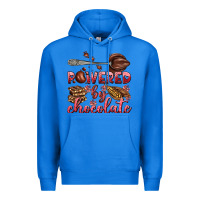 True Royal powered by chocolate Premium Hoodie - AdoDesignShop