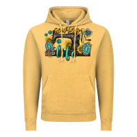 Vintage Mustard sewing life western Vintage Hoodie - texasbilliewilder