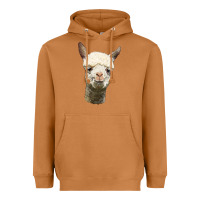 Meerkat Alpaca Head Heavyweight Hoodie - LillyAllenDesigns