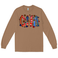 Toasted Coconut cna america Long Sleeve Tee - RacoonDesign