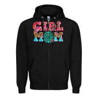 Black girl mom Zipper Hoodie - AdoDesignShop