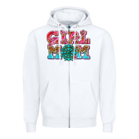 White girl mom Zipper Hoodie - AdoDesignShop