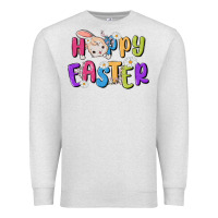 Oatmeal Heather easter Premium Sweatshirt - MaliasSmallBusiness