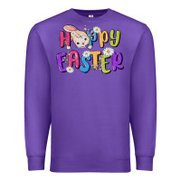 Purple easter Premium Sweatshirt - MaliasSmallBusiness