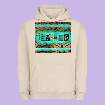 Teacher Mousepad Urban Hoodie Designed By Barkaloodesign