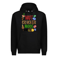 Black Nutcracker mode on Premium Hoodie - NancyCooperArtShop
