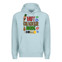 Blue Mist Nutcracker mode on Premium Hoodie - NancyCooperArtShop