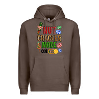 Coffee Nutcracker mode on Premium Hoodie - NancyCooperArtShop
