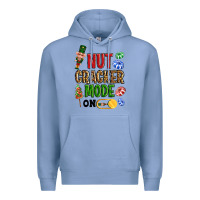 Colony Blue Nutcracker mode on Premium Hoodie - NancyCooperArtShop