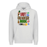 Dove Grey Nutcracker mode on Premium Hoodie - NancyCooperArtShop
