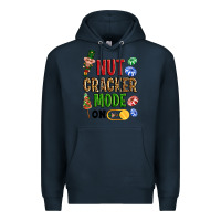 Navy Nutcracker mode on Premium Hoodie - NancyCooperArtShop