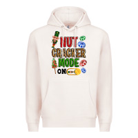 Pale Pink Nutcracker mode on Premium Hoodie - NancyCooperArtShop