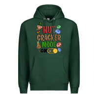 Sports Green Nutcracker mode on Premium Hoodie - NancyCooperArtShop