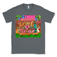 Charcoal Heather beach babe Classic Tee - HRA Design Shop