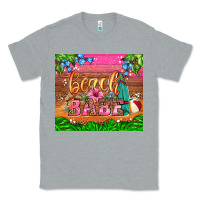 Heather Grey beach babe Classic Tee - HRA Design Shop