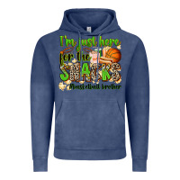 Vintage Denim im just here for the snacks basketball brother Vintage Hoodie - Zillion Design Studio