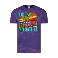 Cloud Purple let's taco bout it Vintage Tee - Zillion Design Studio
