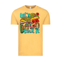 Vintage Mustard let's taco bout it Vintage Tee - Zillion Design Studio