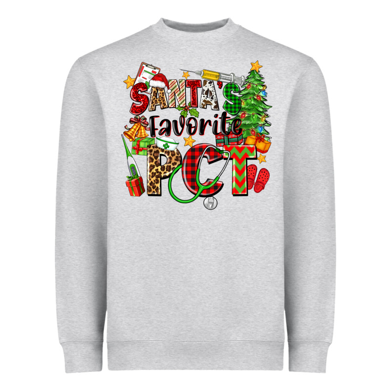 Santa's Favorite Pct Heavyweight Sweatshirt by Zillion Design Studio | Teevron