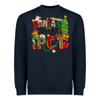Navy santa's favorite pct Heavyweight Sweatshirt - Zillion Design Studio
