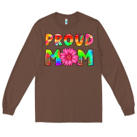 Chestnut proud mom Long Sleeve Tee - HRA Design Shop