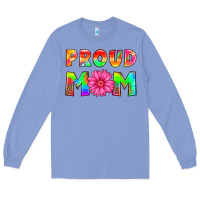 Colony Blue proud mom Long Sleeve Tee - HRA Design Shop